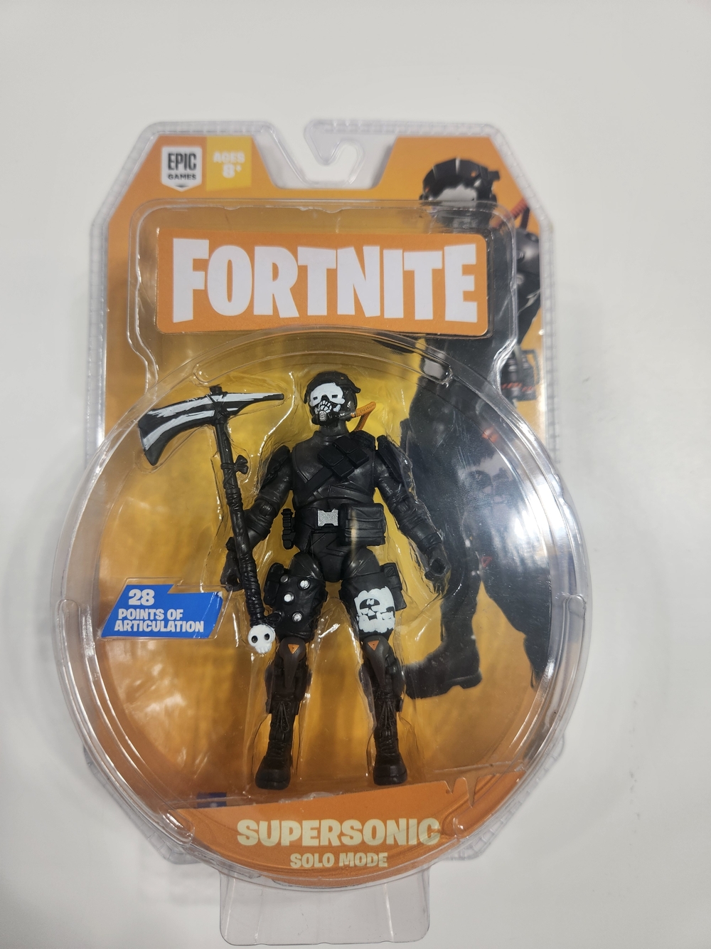 Fortnite Supersonic Black Action Figure - Supersonic Solo Mode